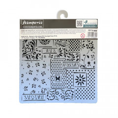 Stamperia Thick Stencil - Sunflower Art - Patchwork