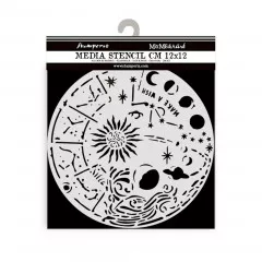 Stamperia Thick Stencil - Cosmos Circle