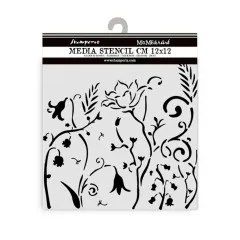 Stamperia Thick Stencil - Hidden Grove - Flowers