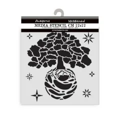 Stamperia Thick Stencil - A New Beginning - The World Tree