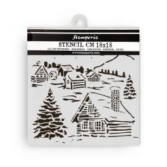 Stamperia - Thick Stencil Assortment - The Owl's House