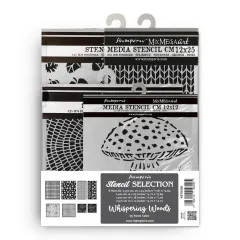 Stamperia - Thick Stencil Assortment - Whispering Woods