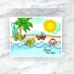 LDRS Creative Clear Stamps - Hawaiian Vacation