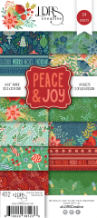 LDRS Creative Peace and Joy 4x9 Paper Pack