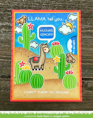 Clear Stamps - Llama Tell You