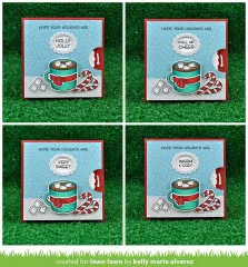 Lawn Fawn Dies - Reveal Wheel Square Add-On