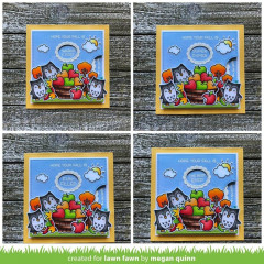 Lawn Fawn Dies - Reveal Wheel Square Add-On