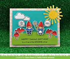 Lawn Fawn Clear Stamps - Oh Gnome