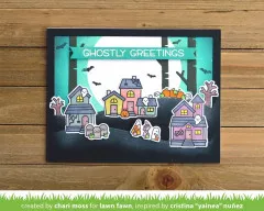 Clear Stamps - Spooky Village