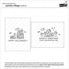 Clear Stamps - Spooky Village