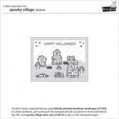 Clear Stamps - Spooky Village