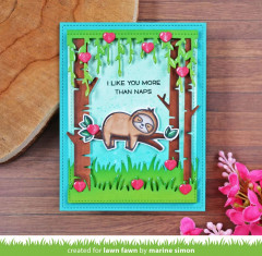 Lawn Fawn Clear Stamps - I Like Naps