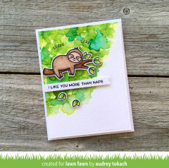 Lawn Fawn Clear Stamps - I Like Naps