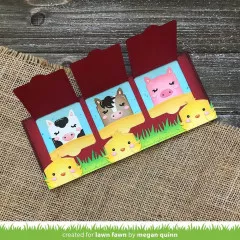 Lawn Fawn Add-On Dies - Tiny Gift Box Unicorn and Horse