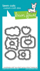 Custom Craft Die - Say What? Spring Critters