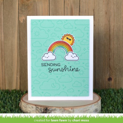 Lawn Fawn Clear Stamps - All the Clouds