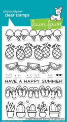 Lawn Fawn Clear Stamps - Simply Celebrate Summer