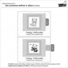 Clear Stamps - Fox Costumes Before n Afters