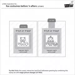 Clear Stamps - Fox Costumes Before n Afters