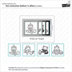 Clear Stamps - Fox Costumes Before n Afters