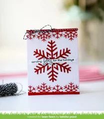 Lawn Fawn 6x6 Stencil - Snowflake Trio