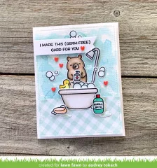 Lawn Fawn Clear Stamps - Germ-Free Bear