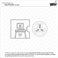 Lawn Fawn Clear Stamps - Tiny Friends