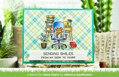 Lawn Fawn Clear Stamps - Virtual Friends Add-On