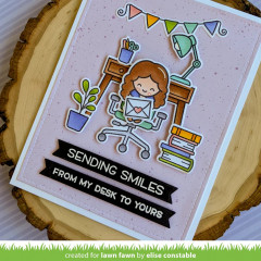 Lawn Fawn Clear Stamps - Virtual Friends Add-On