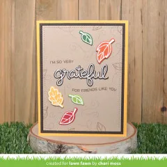 Lawn Fawn Clear Stamps - You Autumn Know