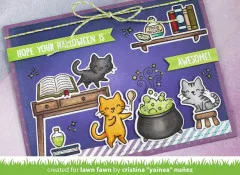 Clear Stamps - Purrfectly Wicked