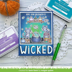 Lawn Cuts Custom Craft Dies - Purrfectly Wicked