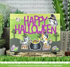 Clear Stamps - Purrfectly Wicked Add-On