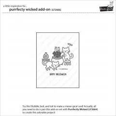 Clear Stamps - Purrfectly Wicked Add-On