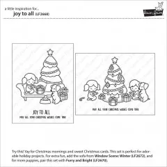 Lawn Fawn Clear Stamps - Joy To All