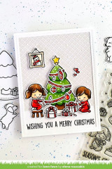 Lawn Fawn Clear Stamps - Joy To All