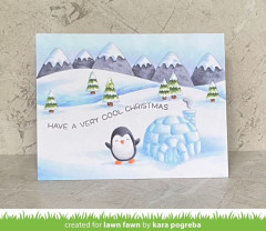 Lawn Fawn Clear Stamps - Penguin Party