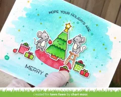 Lawn Cuts Custom Craft Dies - Merry Mice