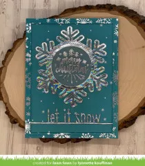 Lawn Cuts Custom Craft Dies - Stitched Snowflake