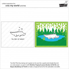 Clear Stamps - Croc My World