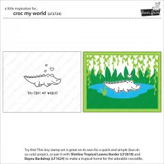 Clear Stamps - Croc My World