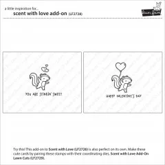 Clear Stamps - Scent With Love Add-On