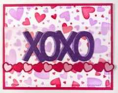 Lawn Cuts Custom Craft Dies - Valentine Hearts Border