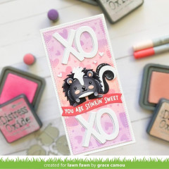 Custom Craft Die - Tiny Gift Box Skunk Add-On