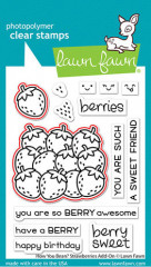 Lawn Cuts Custom Craft Dies - How You Bean? Strawberries Add-On