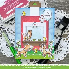 Lawn Fawn Clear Stamps - You Goat This