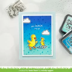 Lawn Fawn Clear Stamps - Rub-A-Dub-Dub Flip-Flop