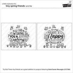 Lawn Fawn Clear Stamps - Tiny Spring Friends