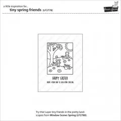 Lawn Fawn Clear Stamps - Tiny Spring Friends