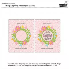 Lawn Fawn Clear Stamps - Magic Spring Messages